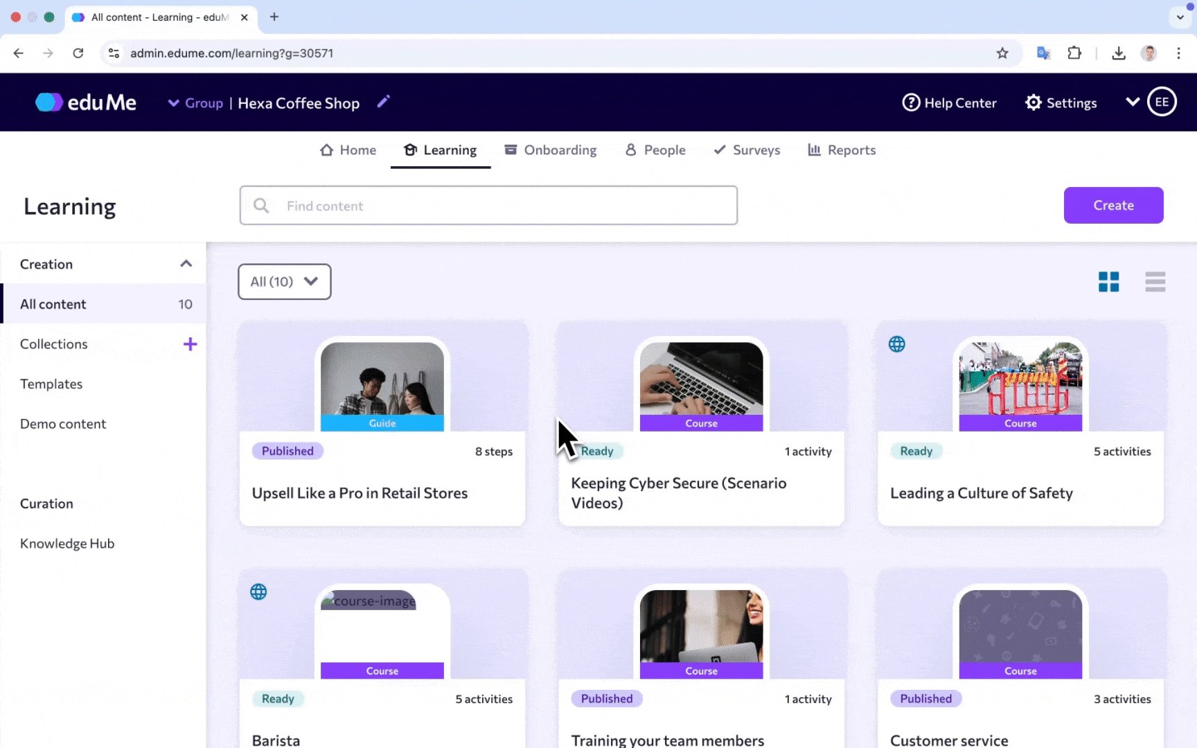 Section sharing gif